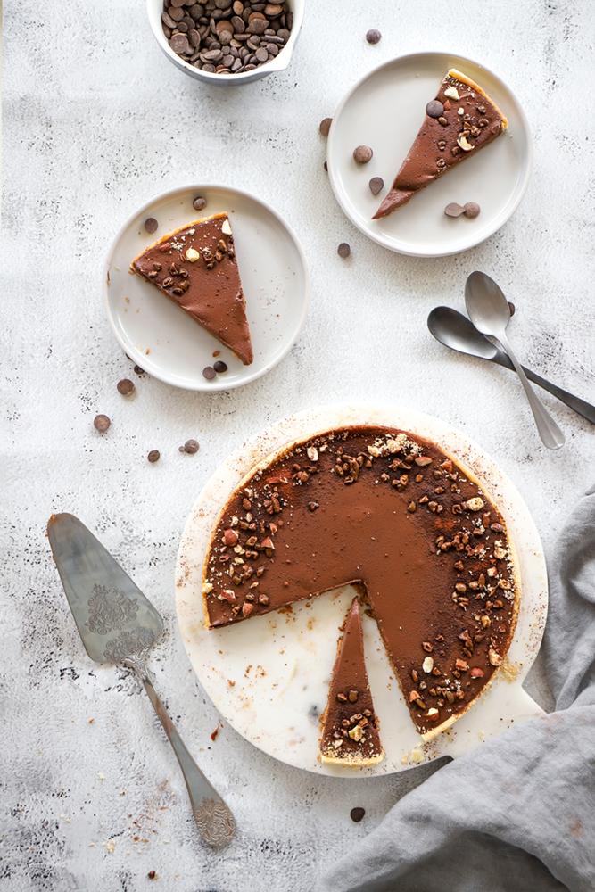 Tarte Poire Chocolat  Vegan