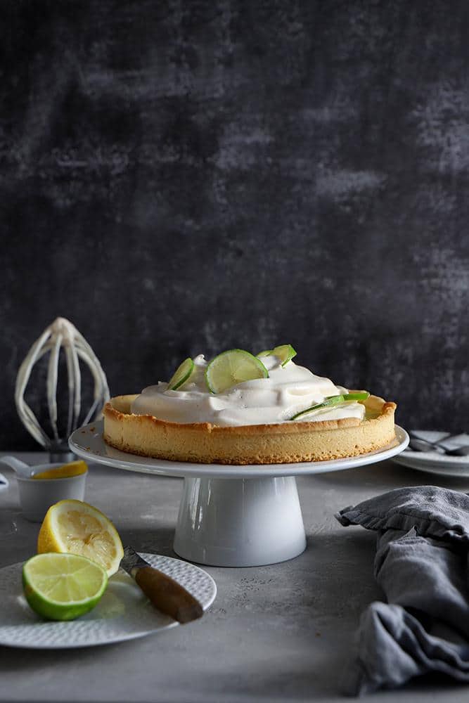 Tarte Citron Meringuée Vegan