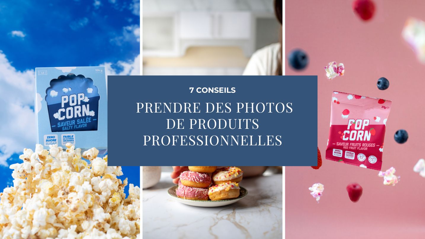 Prendre des photos de produits professionnelles : 7 conseils