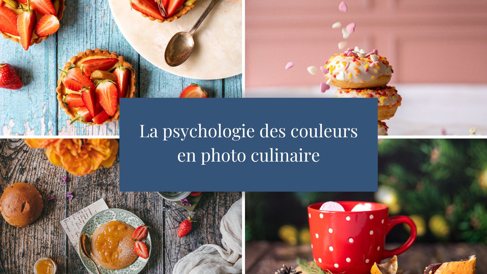 La psychologie des couleurs en photographie culinaire