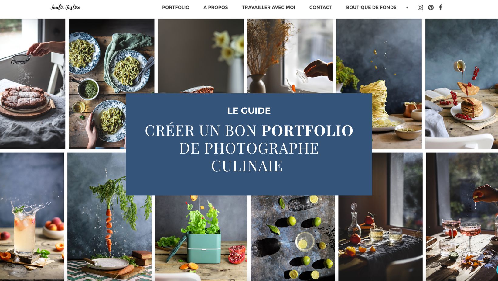 Comment faire un bon portfolio de photographe culinaire ?