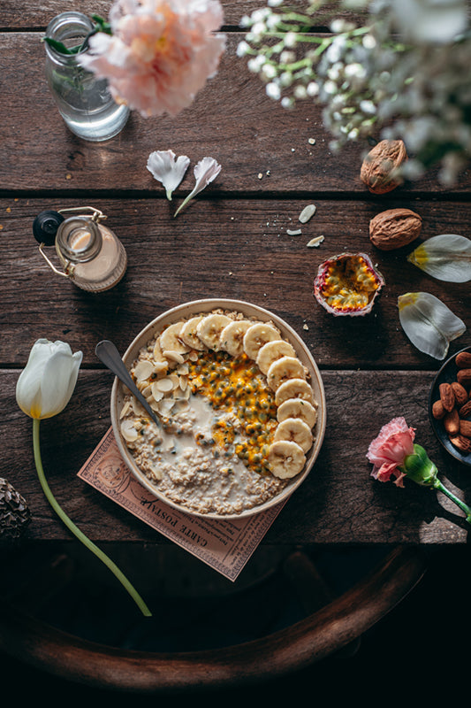 Recette du porridge lait de coco passion vegan