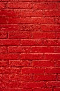 fond photo en briques rouge pour Noël