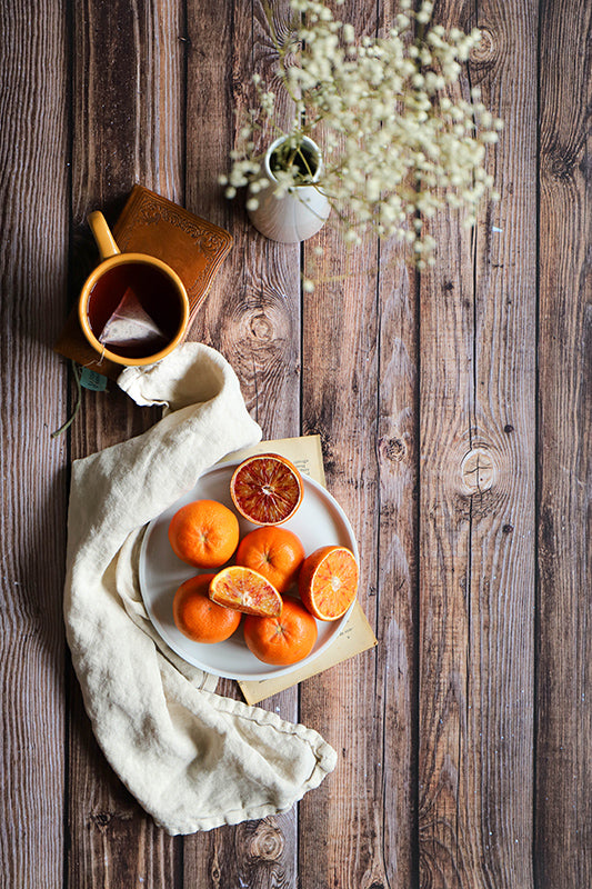 fond photo bois clair pour automne et photographie culinaire