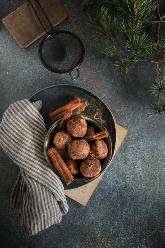 fond photo vert foncé pour noel et photographie culinaire