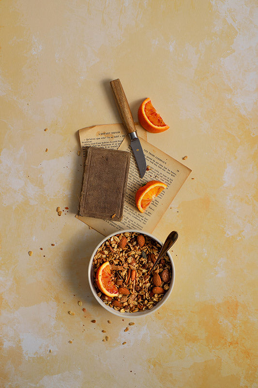 fond photo jaune orange pour paques et photographie culinaire