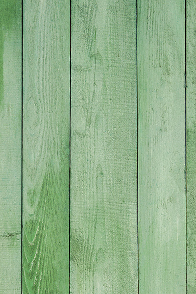 Fond photo bois vert usé pour photographie culinaire. Fond vinyle écologique, sans plastique. made in france. effet bois vert usé vieilli.