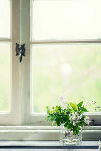 fond photo effet fenetre cottage en bois blanc vieilli, pour photographie vintage, rustique et still life. pour photographie produit autour du printemps