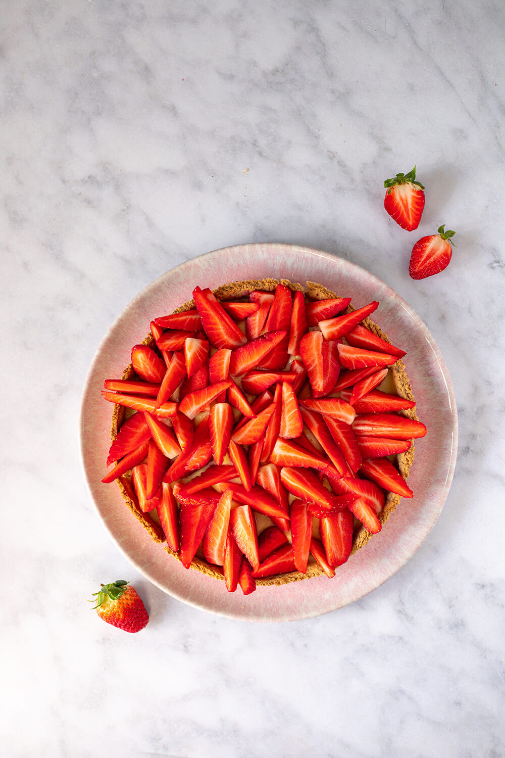 fond photo marbre blanc pour photo culinaire