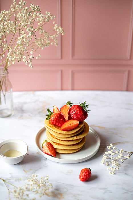 fond photo marbre blanc pour photographie culinaire et studio photo