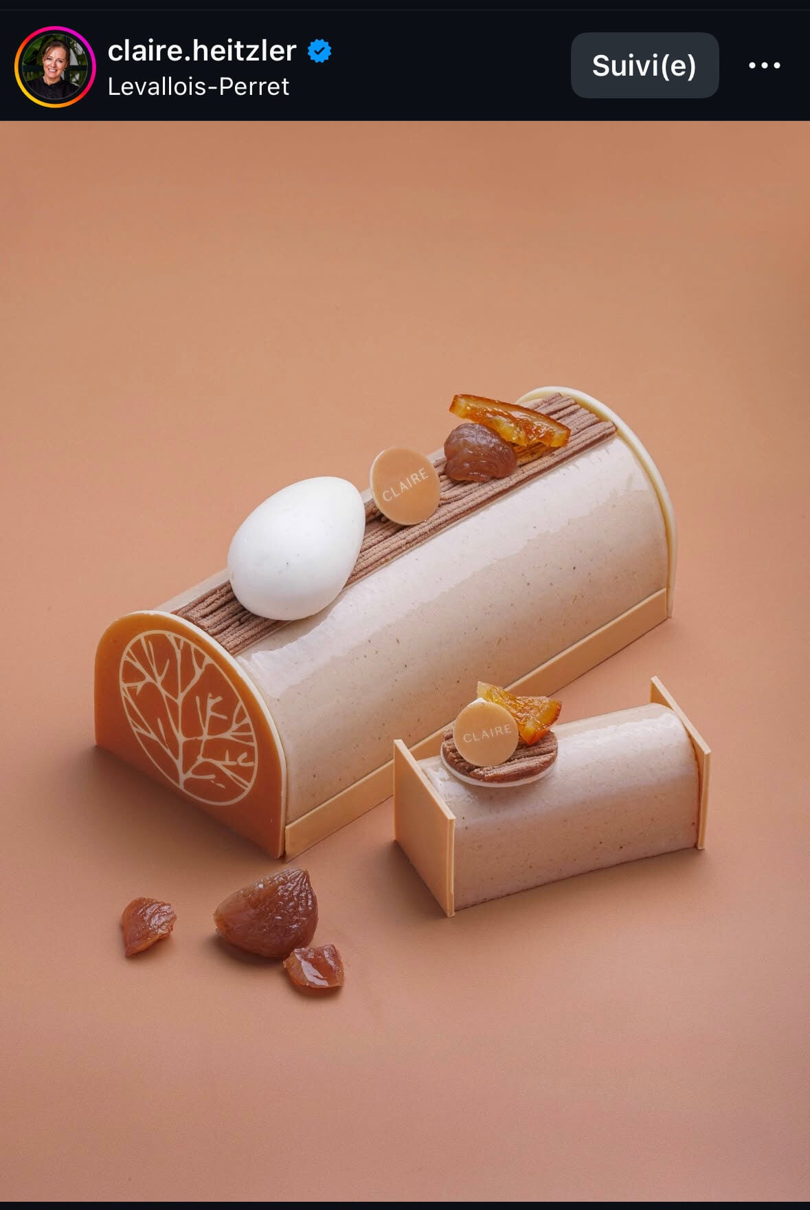 fond photo orange uni pour patisserie