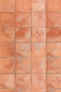 fond photo en brique rouge type carrelage rouge de provence, terre cuite, terra cotta avec detail HD