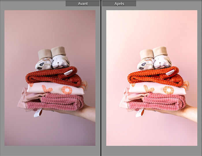 collection de preset lightroom pour enfant, couture, crochet, univers enfant, artisanat 